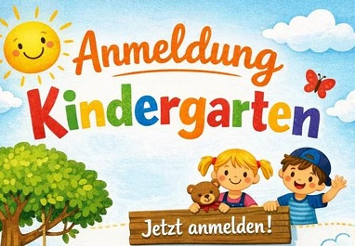 Anmeldung Kindergarten